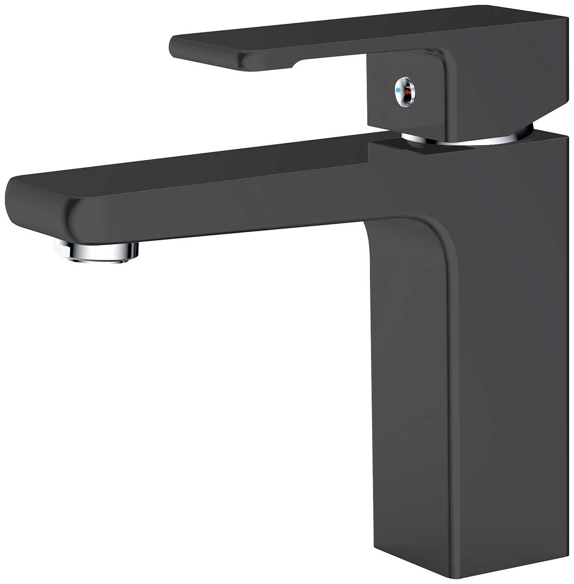 Изображение товара Смеситель для раковины Kaiser Elite черный 01011-2 однорычажный