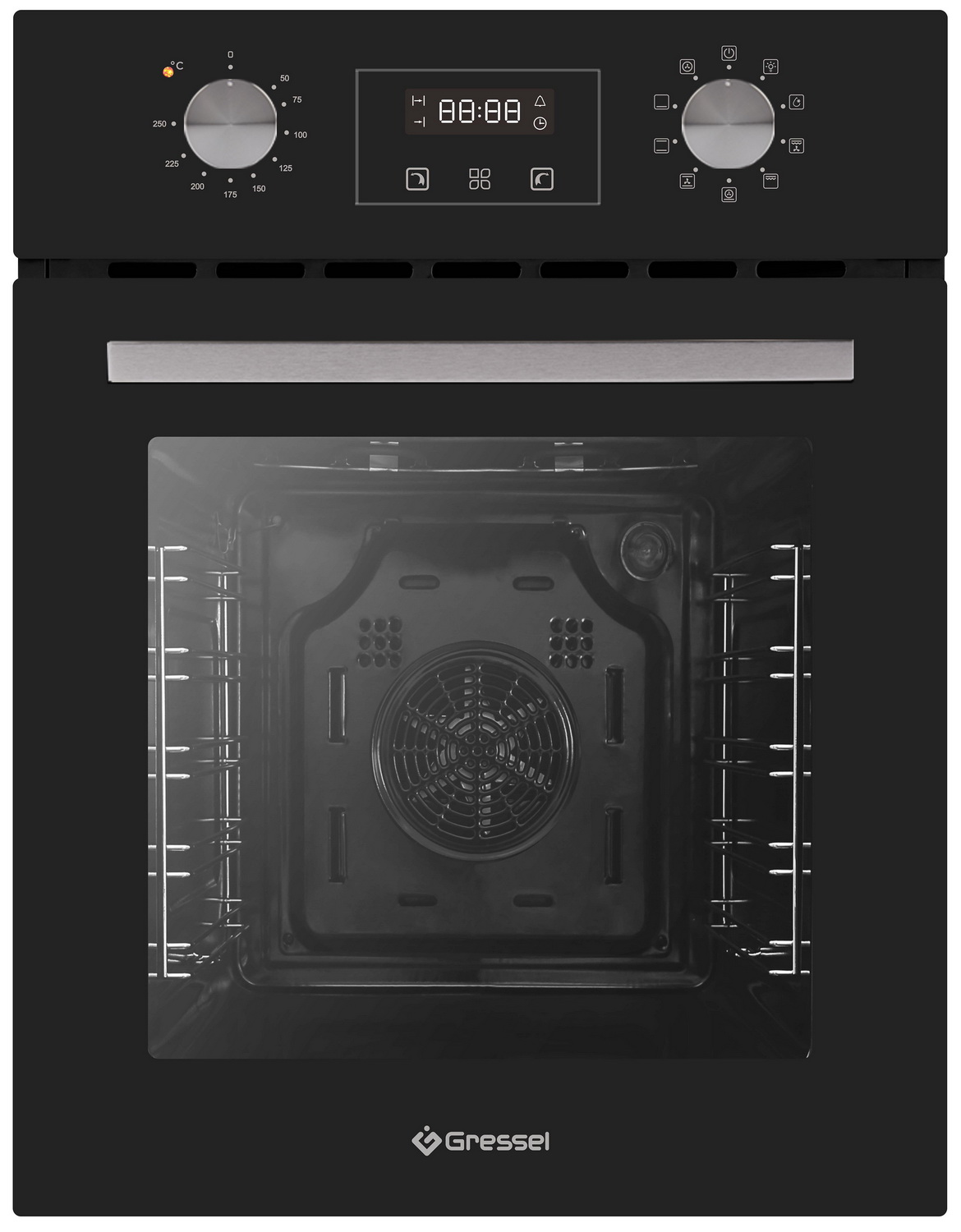 

Электрический духовой шкаф Gressel U4ES59001, Черный