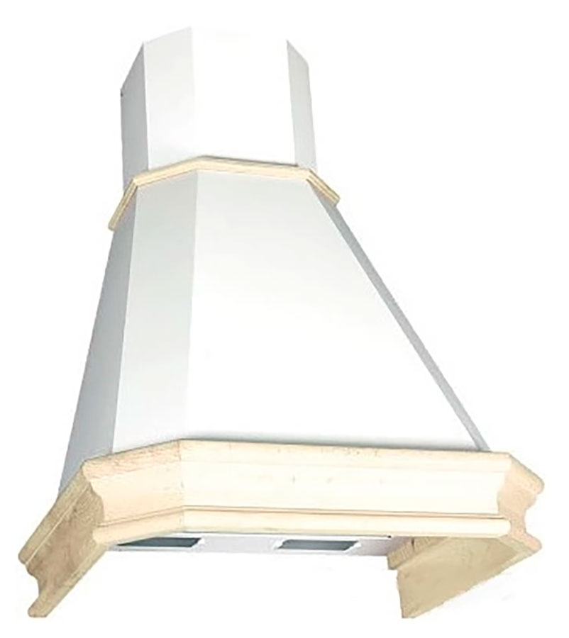 Изображение товара Купольная кухонная вытяжка Elikor Пергола 90П-650-П3Л бежевый дуб неокр. монтаж