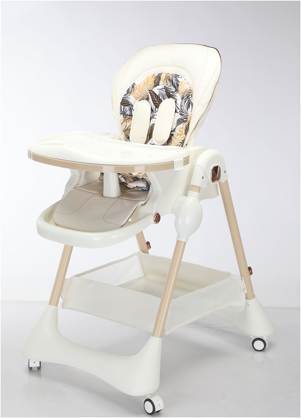 

Стульчик для кормления Skill Max S650 white