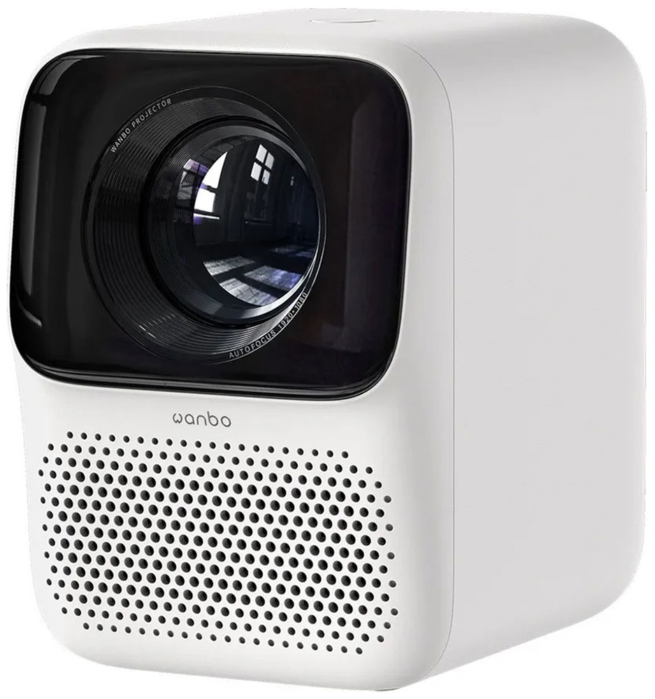 Изображение товара Проектор Wanbo T2 Max FullHD LCD портативный с Wi-Fi и Bluetooth белый