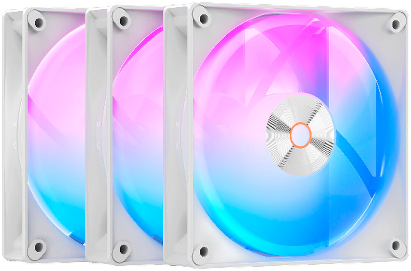 Изображение товара Вентиляторы для корпуса Ocypus Delta F12 WH ARGB 3 IN 1