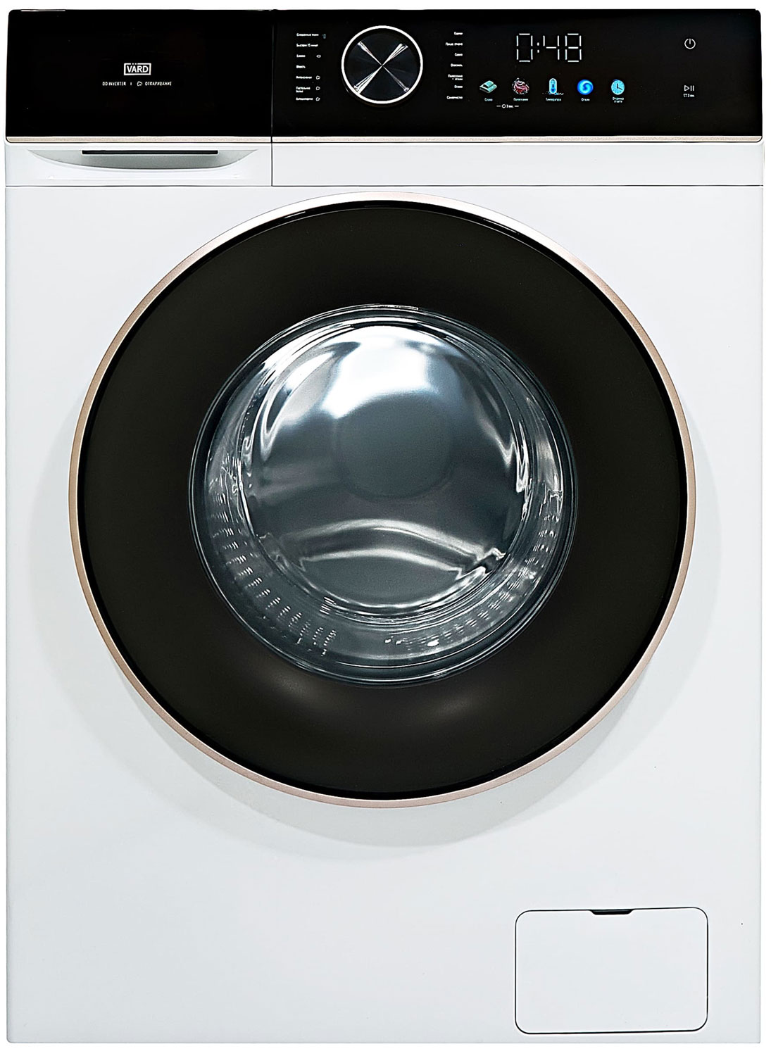 Изображение товара Стиральная машина с сушкой Vard VWD414 с паром и сенсорным управлением