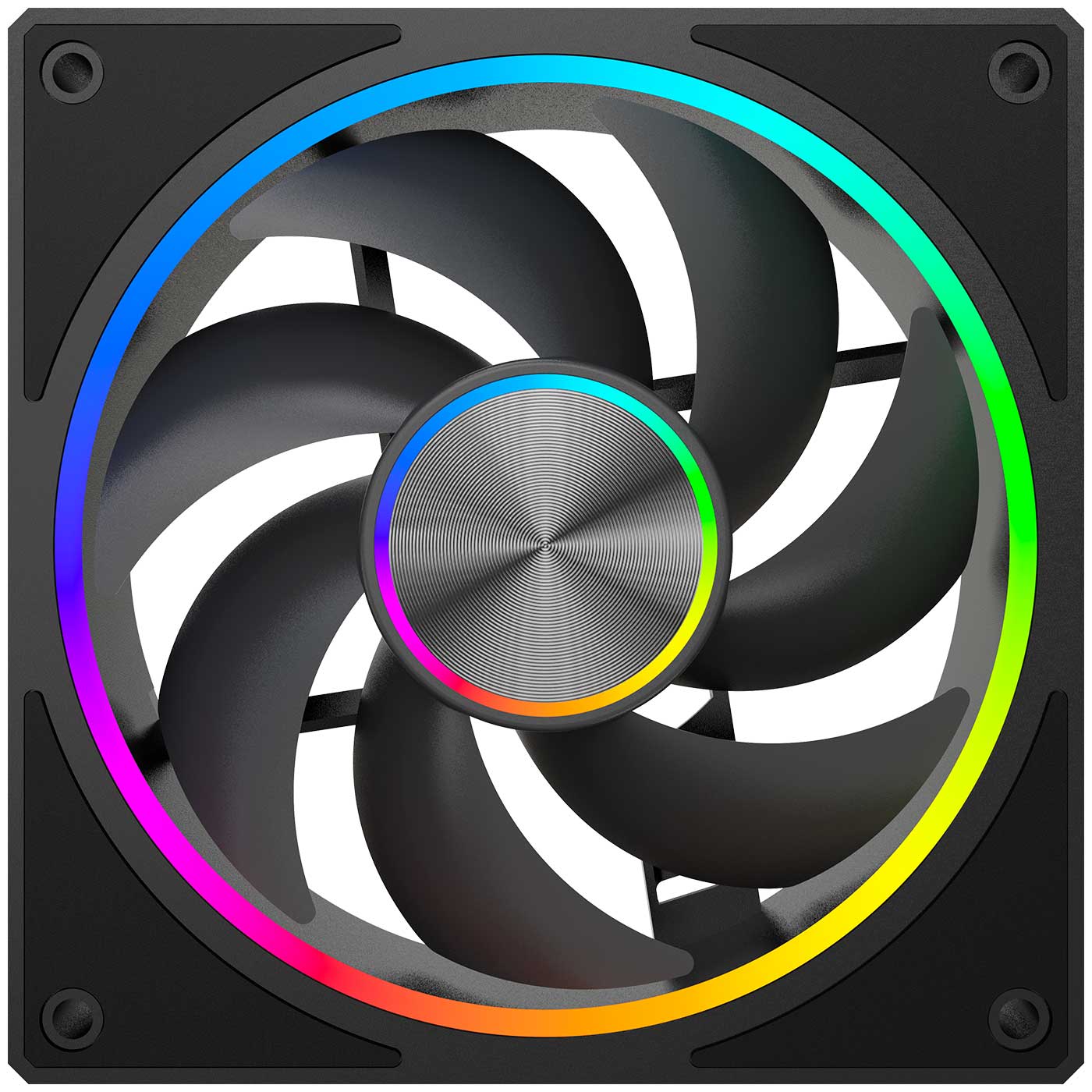 Изображение товара Вентилятор для корпуса 4FAN F66 Black 120mm (F6612B1)