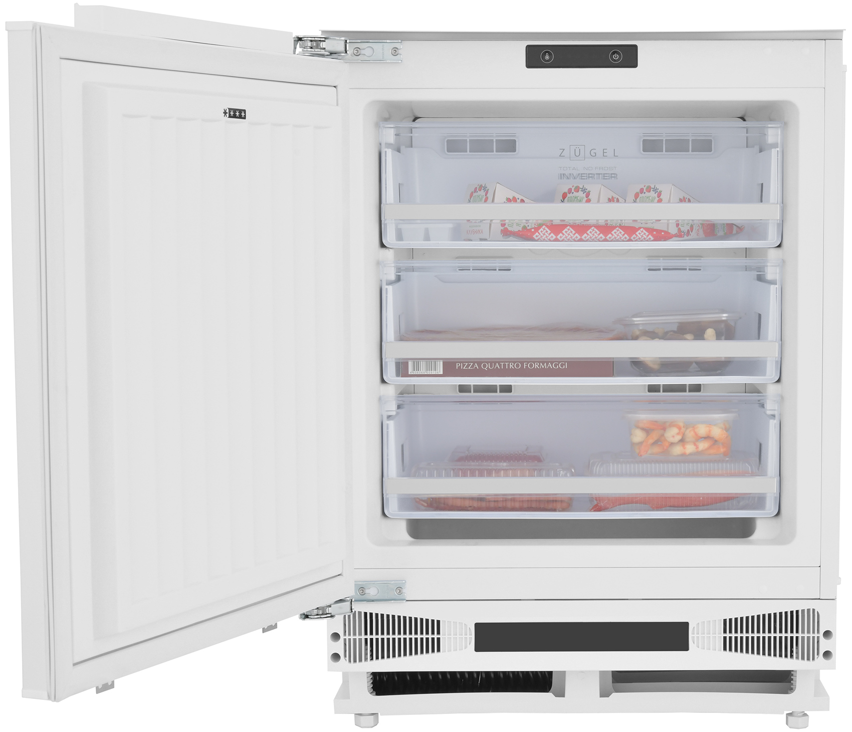 Изображение товара Встраиваемый морозильник Zugel ZFI871NF