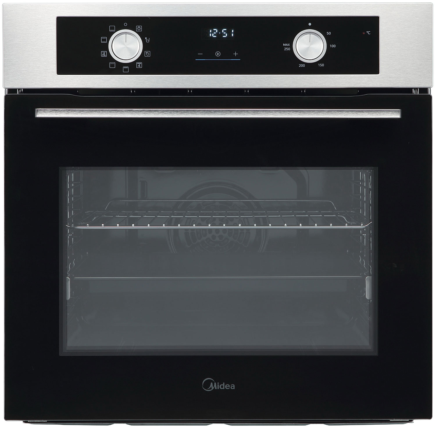 Изображение товара Электрический духовой шкаф Midea MO509103X 70л гриль конвекция механическое управление