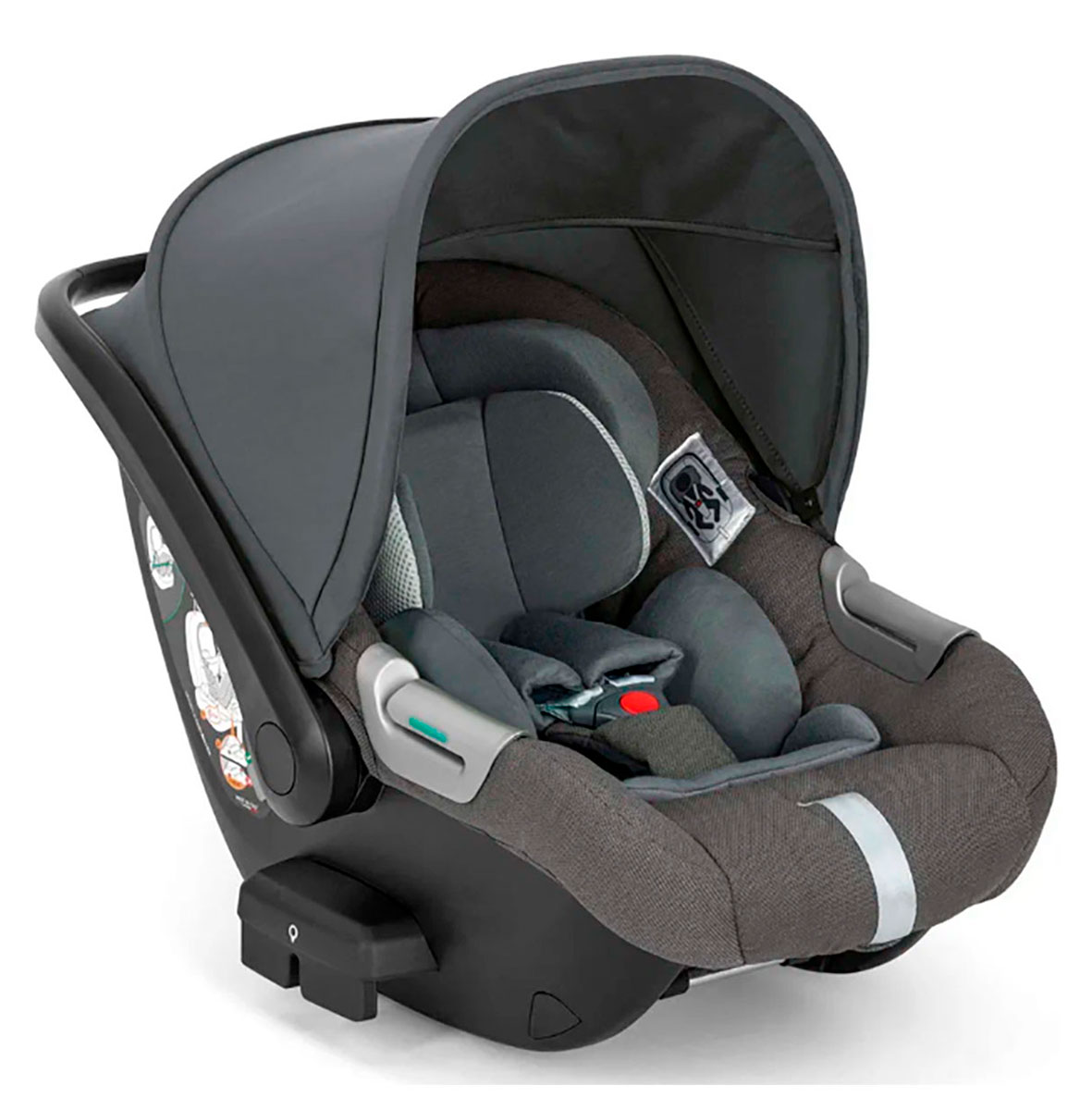 Изображение товара Автокресло Inglesina Darwin Infant velvet grey от 0 до 12 мес.