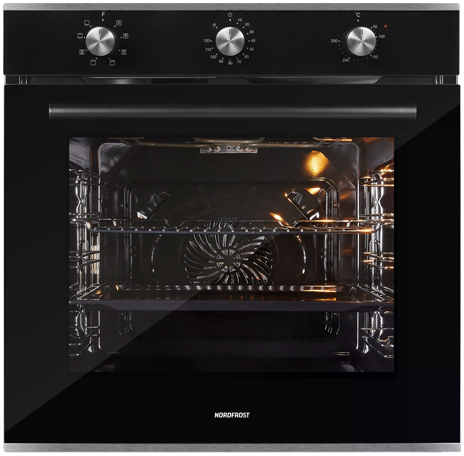 

Электрический духовой шкаф NordFrost HM 6080 B, Черный