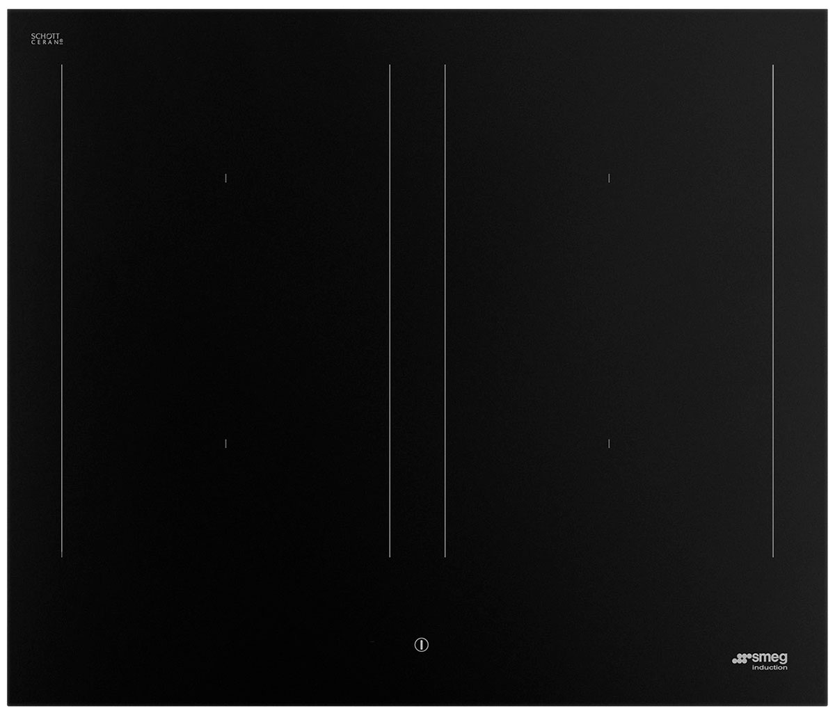 

Электрическая варочная панель Smeg SIM3644N, цвет черный матовый