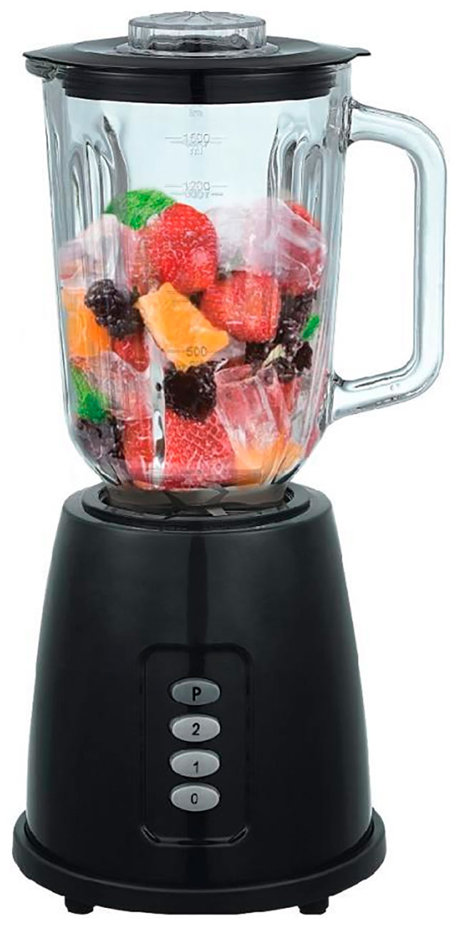 Изображение товара Стационарный блендер Kelli KL-5129 мощностью 1000 Вт современный дизайн Черный