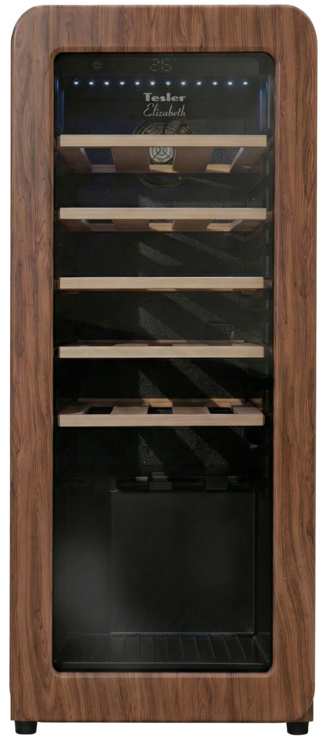 Изображение товара Винный шкаф Tesler CWC-248 CARAMEL WOOD LD