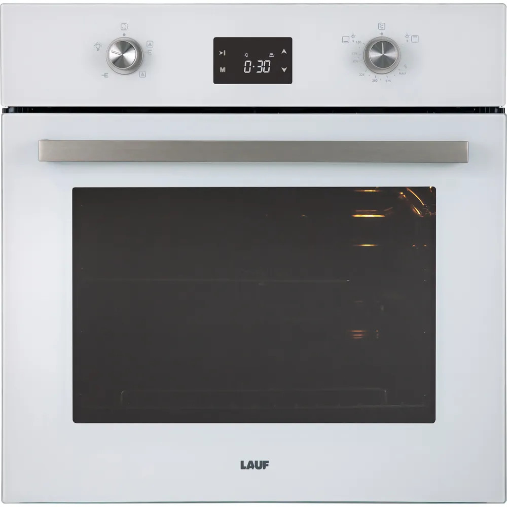 Изображение товара Газовый духовой шкаф Lauf DG-610WH с гидролизной очисткой и системой газ-контроля Изображение товара Газовый духовой шкаф Lauf DG-610WH с гидролизной очисткой и системой газ-контроля
