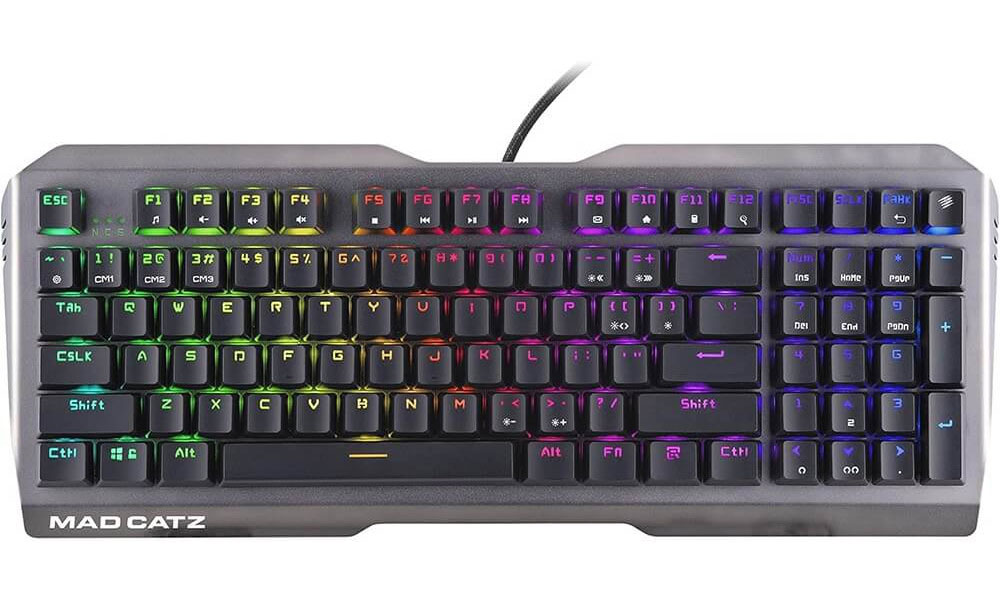 Изображение товара Клавиатура игровая Mad Catz S.T.R.I.K.E. 13 механическая русифицированная Изображение товара Клавиатура игровая Mad Catz S.T.R.I.K.E. 13 механическая русифицированная