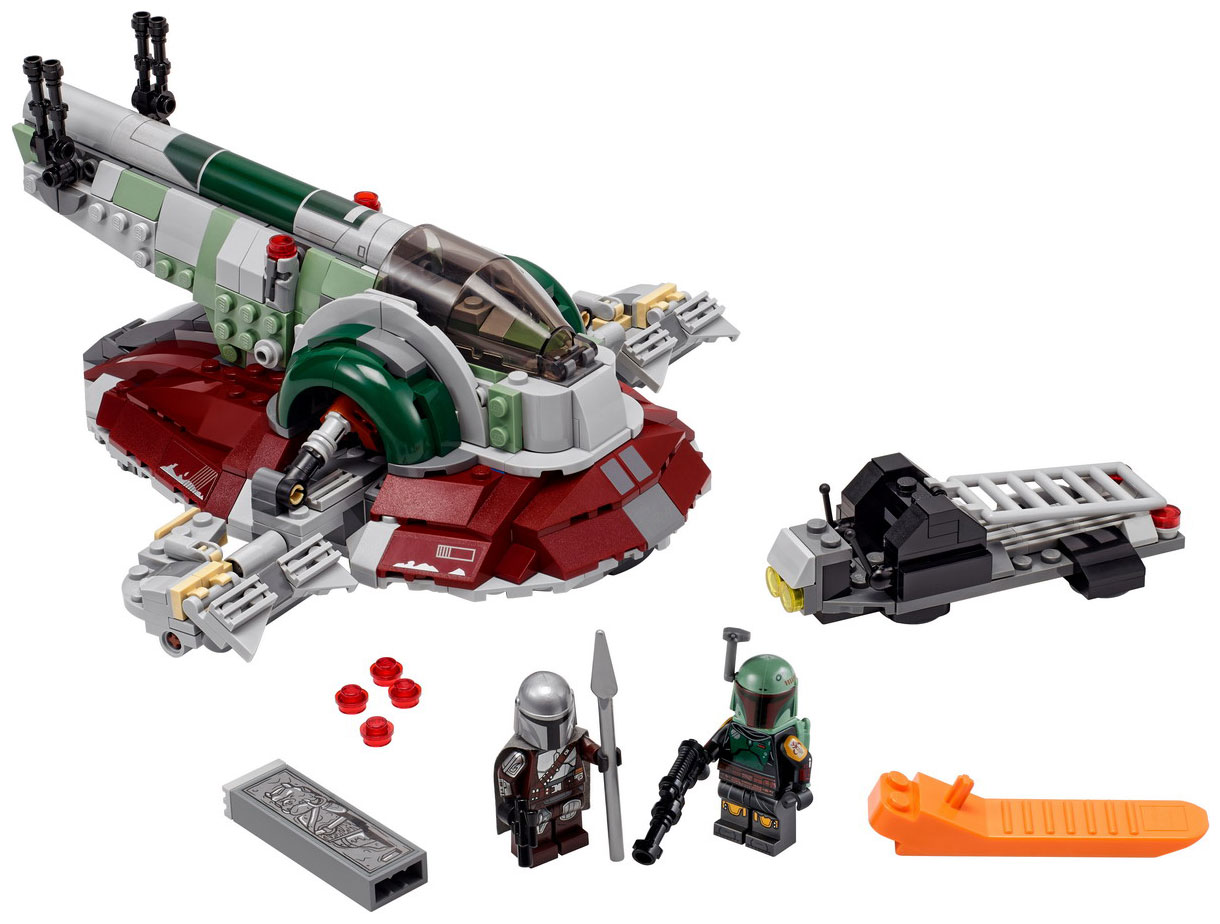 Конструктор Lego STAR WARS ''Звездолет Бобы Фетта'' 75312 lego 75312 звездолет бобы фетта