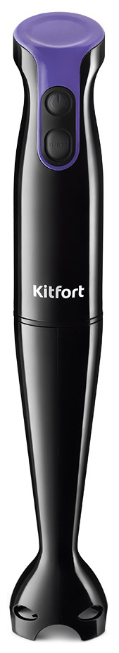 Изображение товара Погружной блендер Kitfort KT-3040-1 черно-фиолетовый 400 Вт двухскоростной