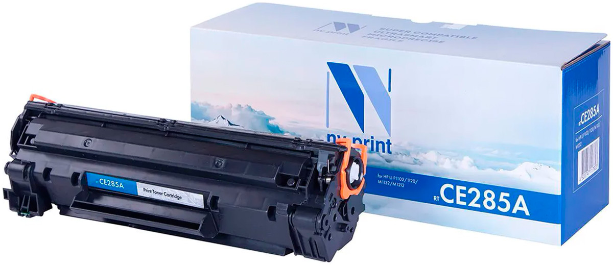 Картридж Nvp совместимый NV-CE285A для HP LaserJet Pro M1132/ M1212nf/ M1217nfw/ P1102/ P1102w/ P1102w/ M1214nfh/ картридж ce285x mps 85x для принтера hp laserjet pro m1132s m1218nfs
