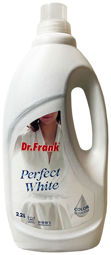 Жидкое средство для стирки Dr.Frank Perfect White 2.2 л. 40 стирок жидкое средство для стирки dr frank perfect white 2 2 л 40 стирок