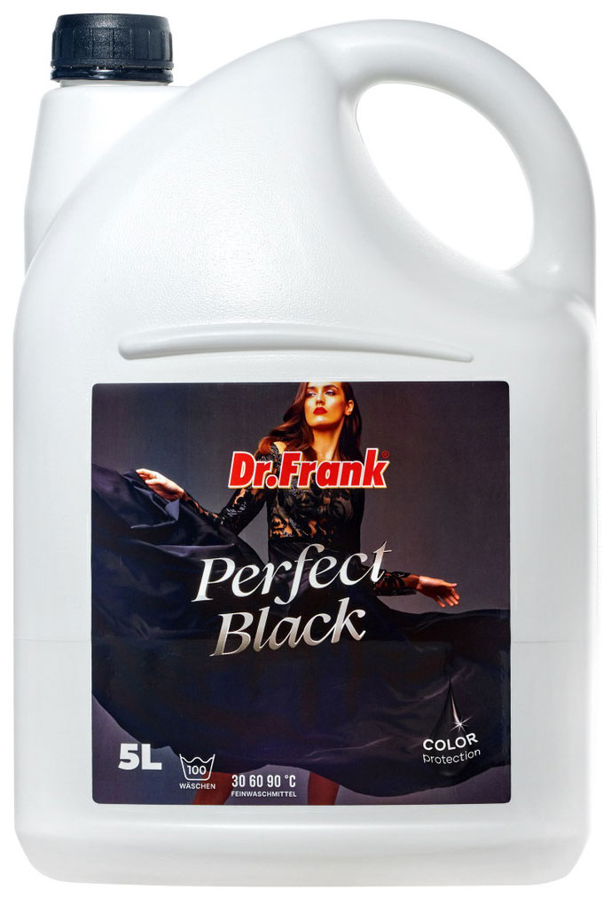 Жидкое средство для стирки черного белья Dr.Frank Perfect Black 5 л. 100 стирок, DPB005