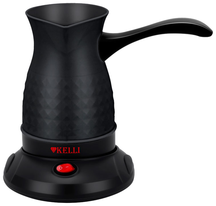 Кофеварка Kelli KL-1394 черный турка электрическая kelli kl 1394 коричневый