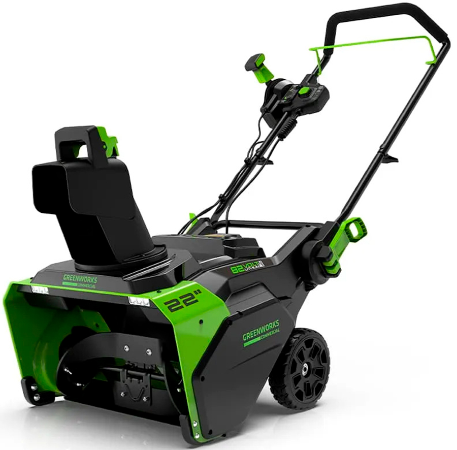 Изображение товара Аккумуляторный снегоуборщик Greenworks GD82ST 82V бесщёточный мощный