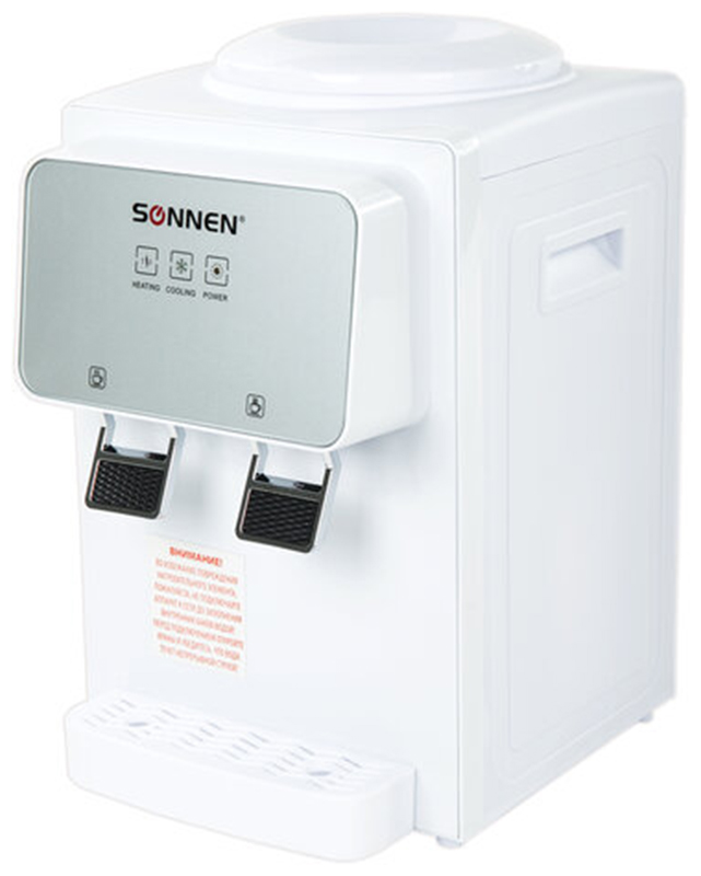 

Кулер для воды настольный Sonnen Tse-02wp, белый (455622)