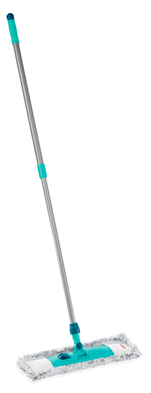 Швабра Leifheit Hausrein Profi 55023 для пола с телескопической ручкой швабра для мытья пола pva с телескопической ручкой raccoon с двойным роликом 27×78 2 120 см