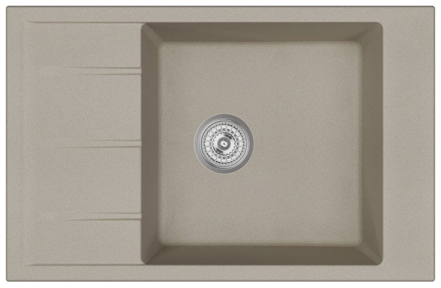Изображение товара Кухонная мойка Emar EMQ-1780.Q Берилл из кварцевой крошки, врезная модель