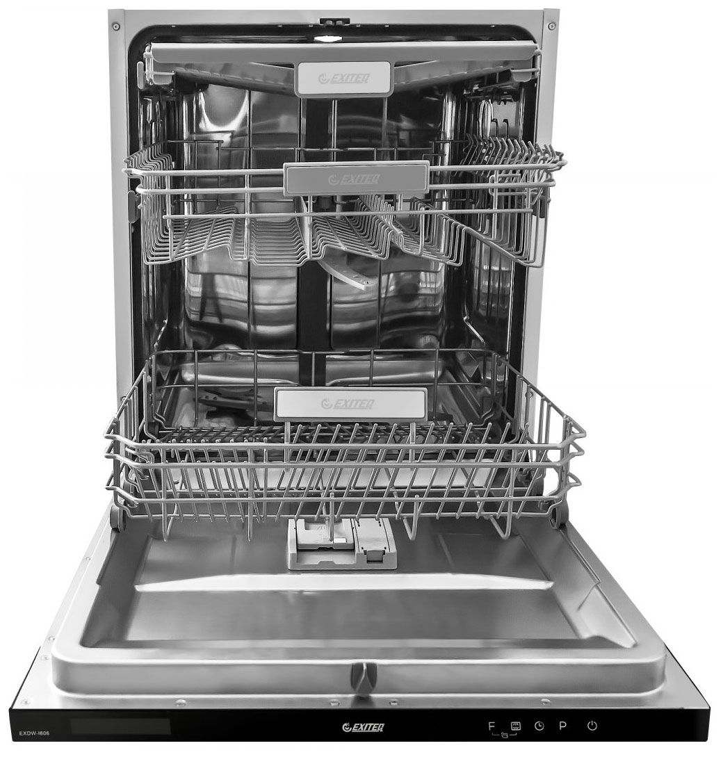 Изображение товара Встраиваемая посудомоечная машина Exiteq EXDW-I606 14 комплектов с функциями безопасности