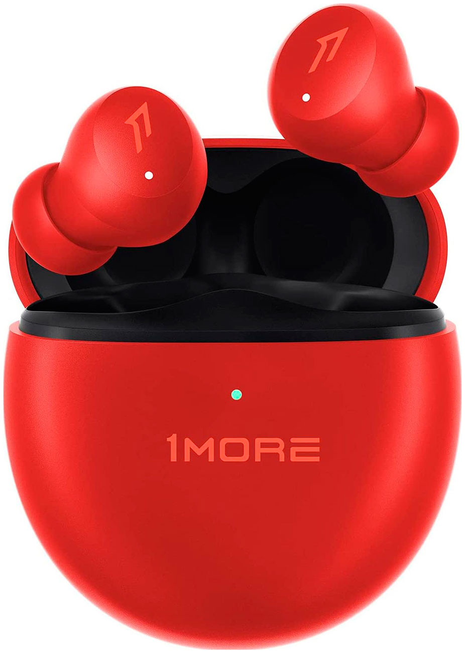 Наушники беспроводные 1More Comfobuds Mini TRUE Wireless Earbuds red ES603-Red беспроводные наушники 1more comfobuds ess3001t usb type c black