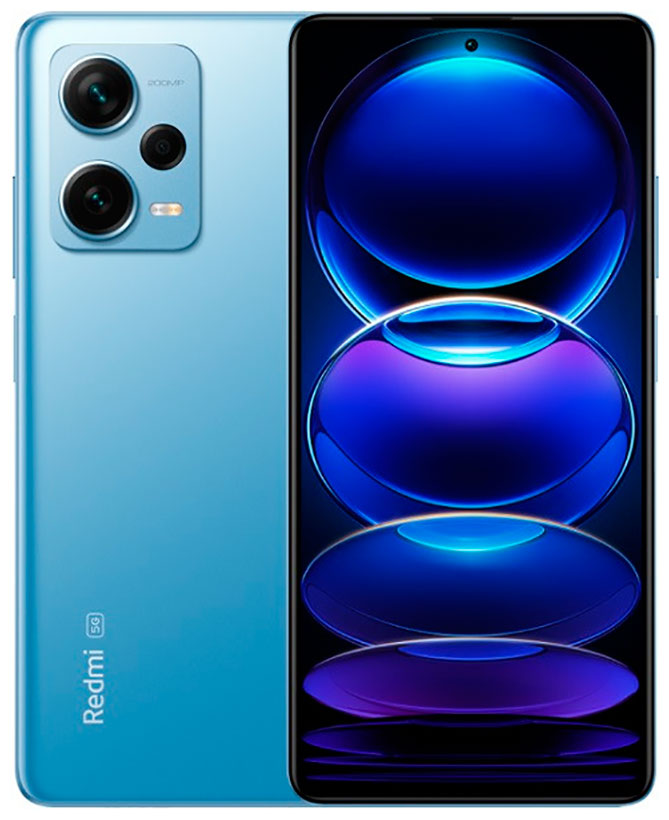 Смартфон Redmi Note 12 Pro+ 5G RU 8+256 Sky Blue doogee s96 gt sunshine gold 6 22 720 x 1520 пикселей 2x2 1 ггц 6x2 0 ггц 8 core 8gb ram 256gb up to 512gb flash 48 мп 20 мп 8 мп 2