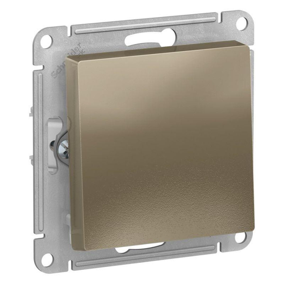 Изображение товара Выключатель 1-кл. СП AtlasDesign 10А IP20 шампань System Electric