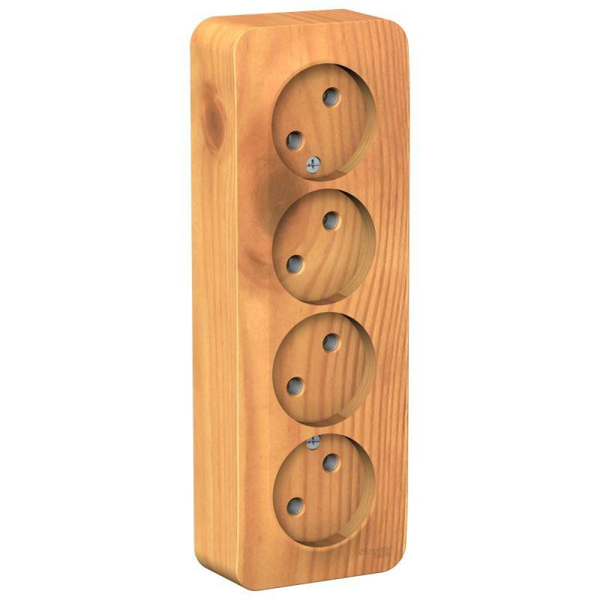 Изображение товара Розетка Systeme Electric Blanca 16А IP20 4 гнезда для внутренней установки