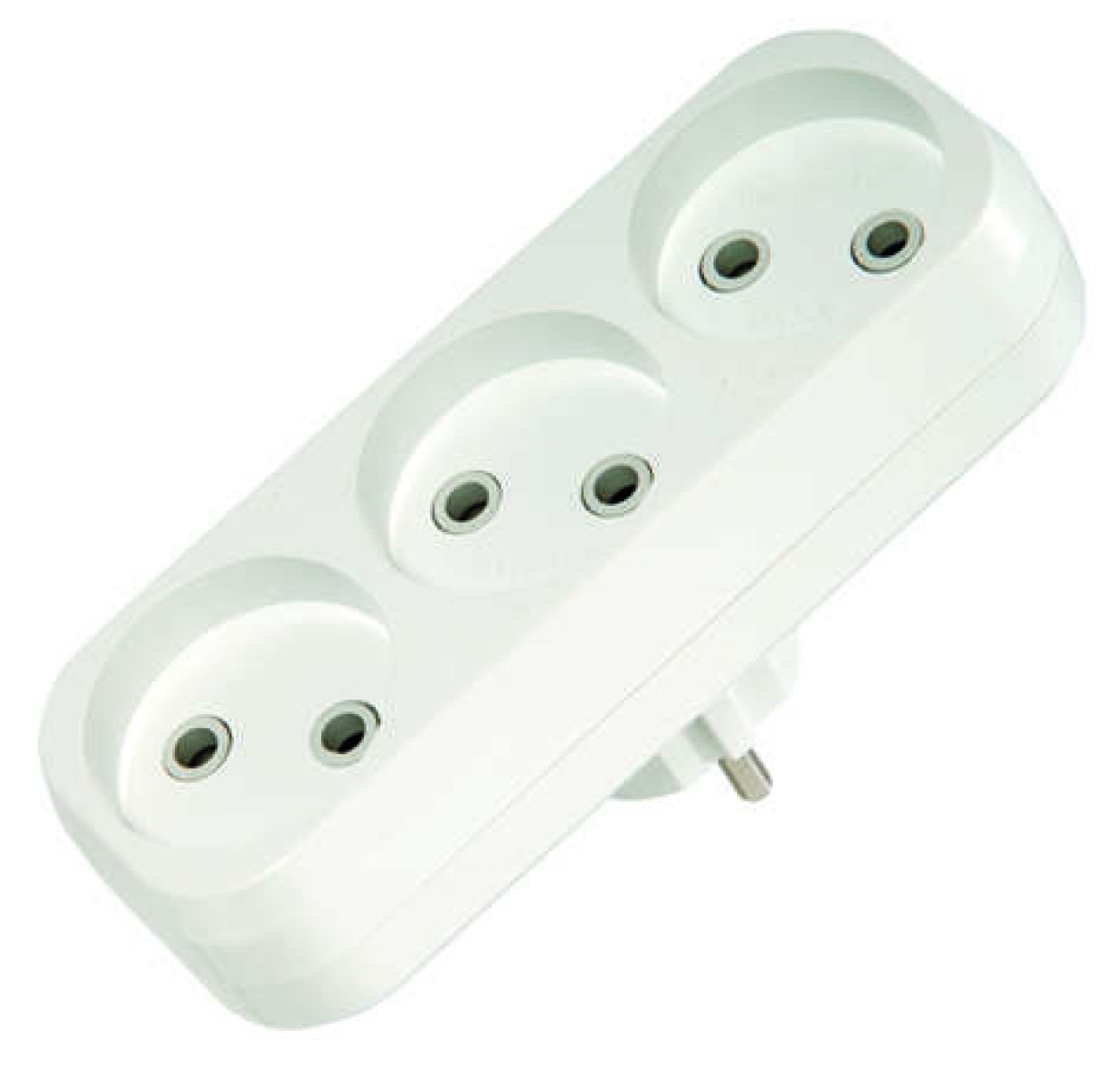 Изображение товара Разветвитель 3-м без заземл для электроустановочных изделий Makel