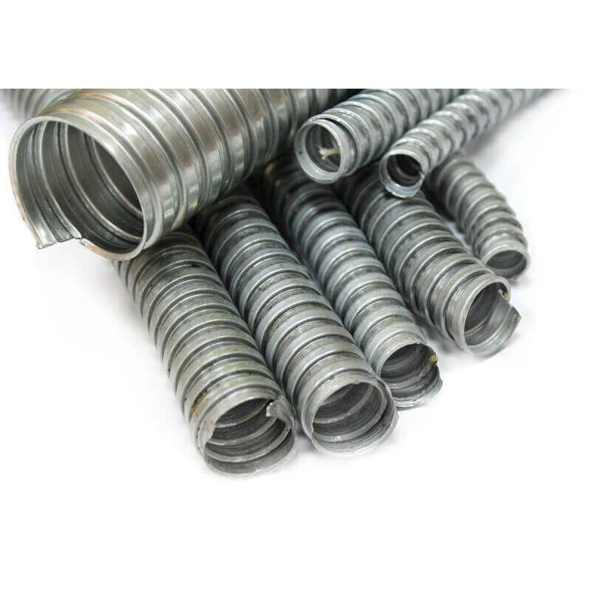 Изображение товара Металлорукав Зэтарус Р3-ЦХ 16 мм без протяжки 50 метров