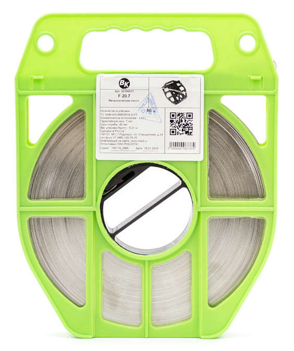 Изображение товара Изделия для электромонтажа VK Лента бандажная F 20.7 201 10м Россия