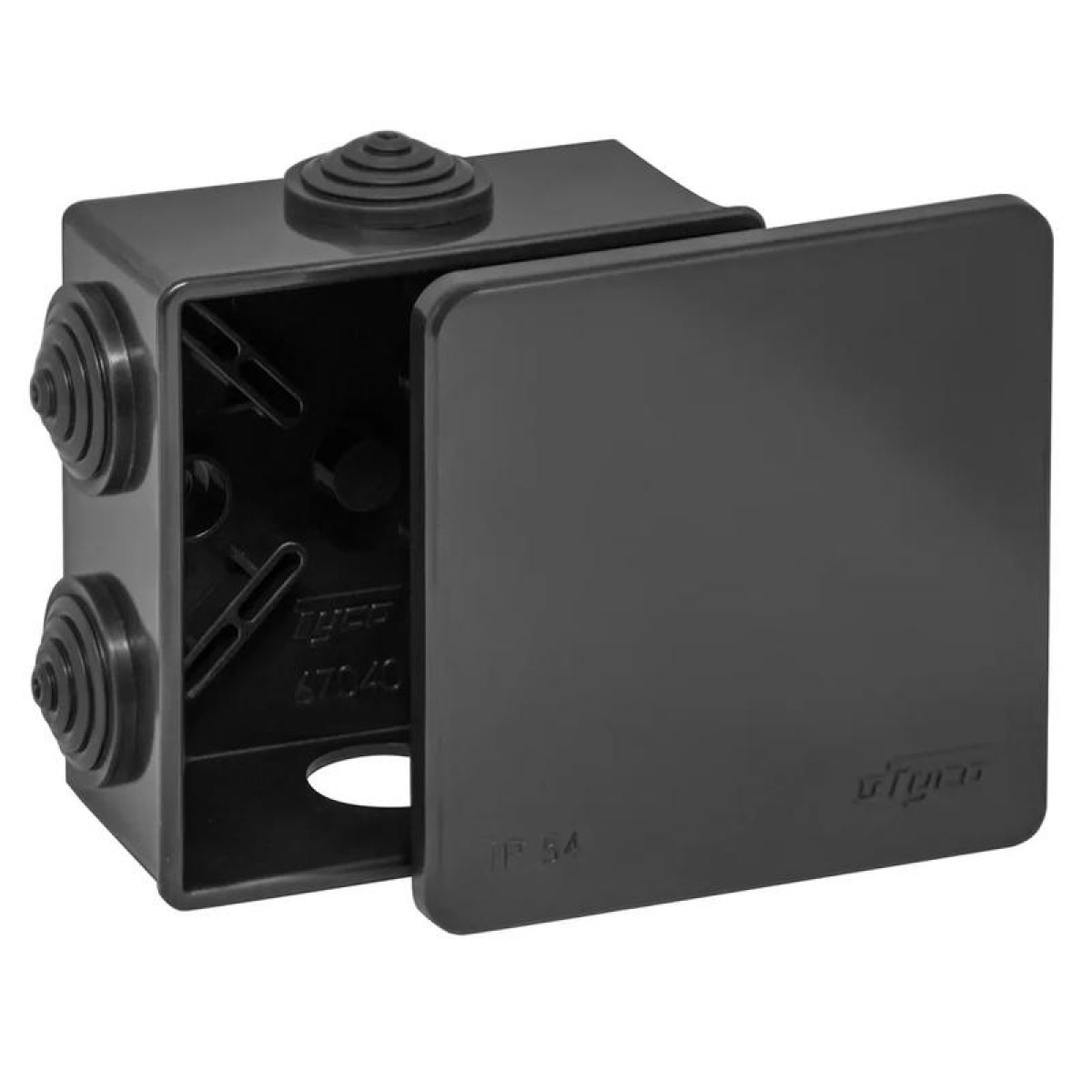 Изображение товара Распределительная коробка Ruvinil 85х85х40 мм IP54 для электромонтажа