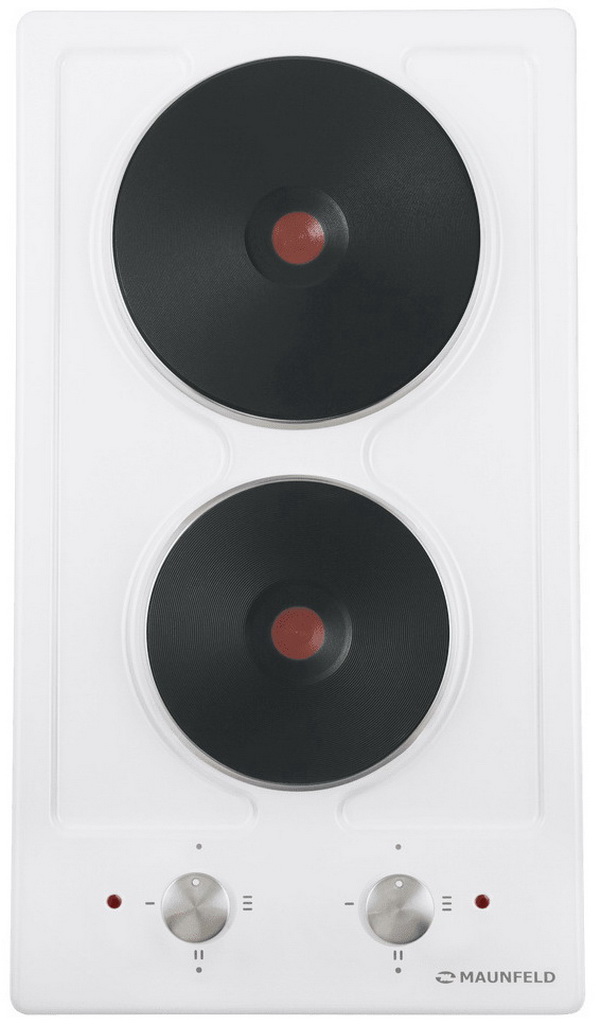 Изображение товара Электрическая варочная панель Maunfeld EEHE.32.4W белая с 2 конфорками