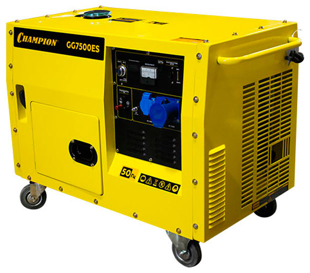 Изображение товара Электрический генератор и электростанция Champion GG 7500 ES
