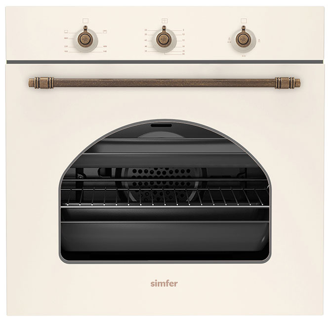 Газовый духовой шкаф Simfer B6GO 12017 бежевый