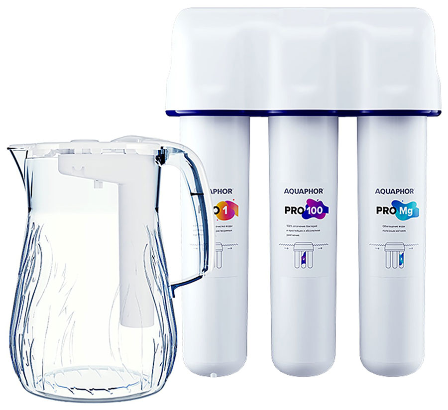 Изображение товара Стационарная система очистки воды Аквафор DWM 312S PRO с обратным осмосом