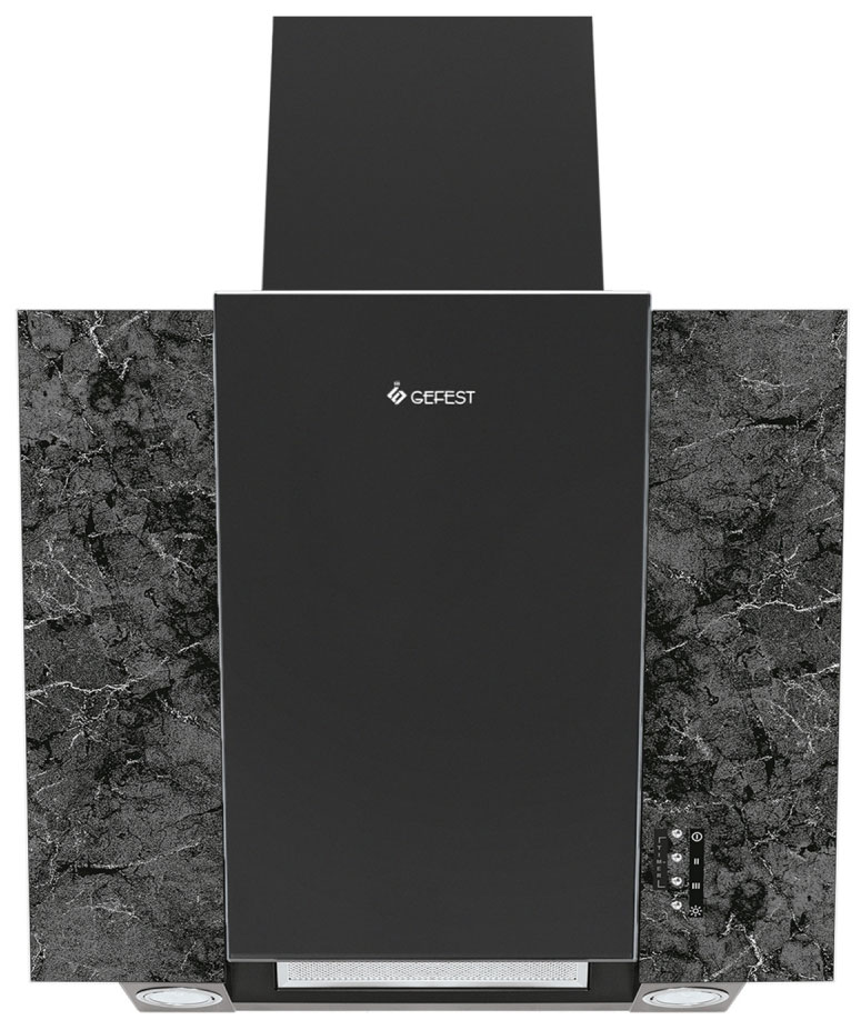 Изображение товара Вытяжка Gefest ВО 3603 К53 наклонная с электронным управлением и стеклянным фасадом