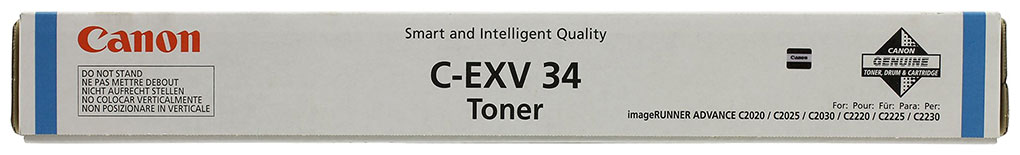 Изображение товара Цветной тонер-картридж Canon C-EXV 34 для imageRUNNER C2220i и C2220L