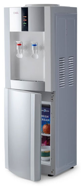 Изображение товара Кулер для воды AEL LС-AEL-47b white/silver с холодильником