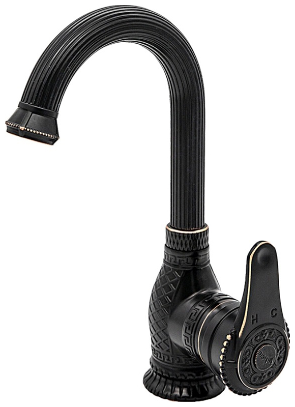 Изображение товара Кухонный смеситель Milacio MC.506.BBR черная бронза