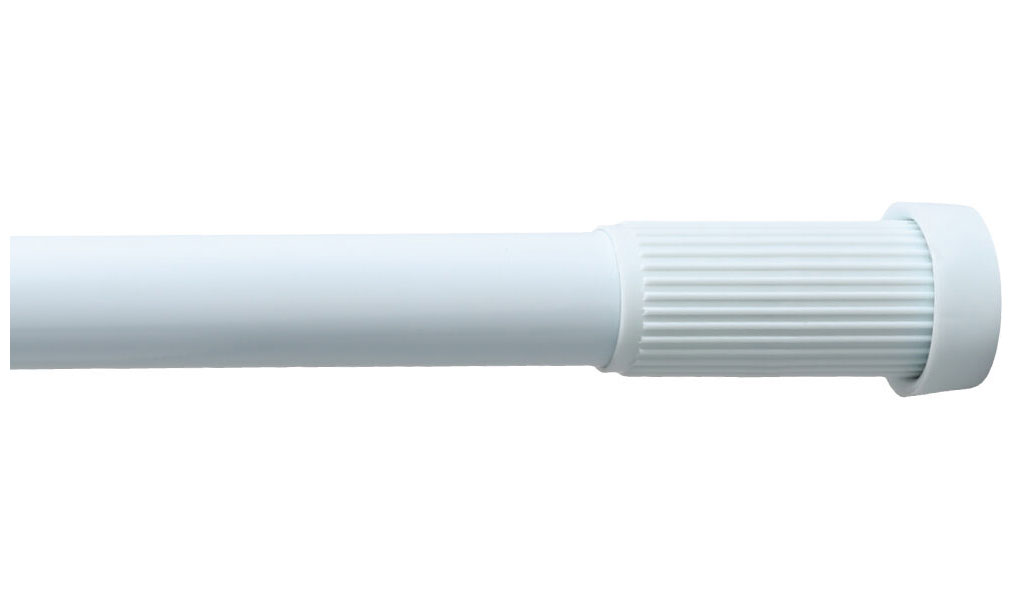 Изображение товара Карниз для ванной Fixsen раздвижной алюминий-белый 140-260 FX-51-013