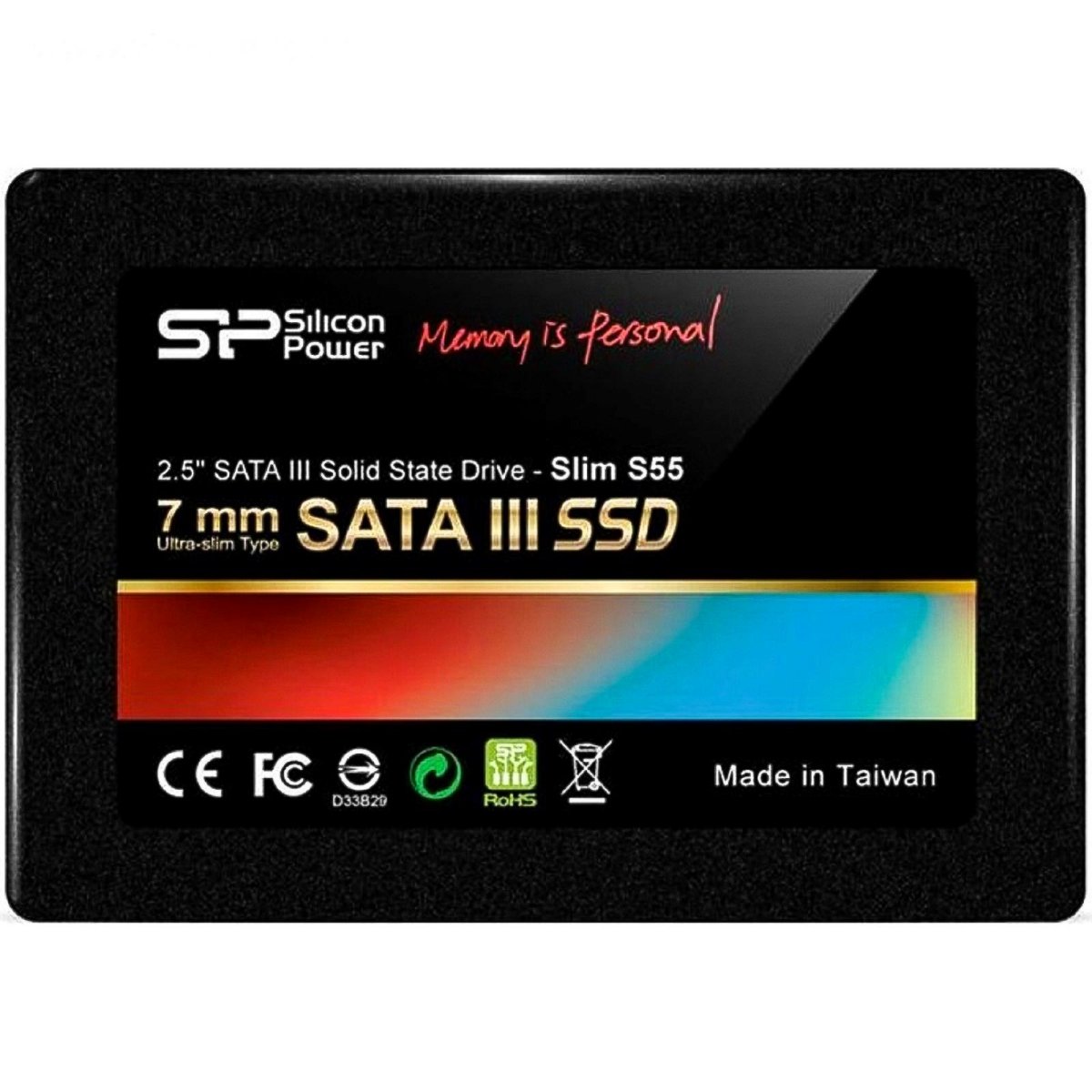 Накопитель SSD Silicon Power 2.5 Slim S55 120 Гб SATA III SP120GBSS3S55S25 Накопитель SSD Silicon Power 2.5 Slim S55 120 Гб SATA III SP120GBSS3S55S25