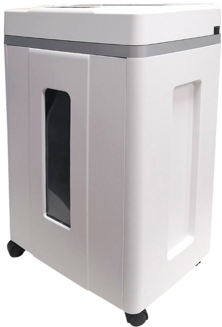 Изображение товара Уничтожитель бумаги (шредер) Cactus OK0801S200 Office Kit S200TSCD 0,8x1 белый (секр.P-7) фрагменты 6лист. 25лтр. скобы пл.карты CD