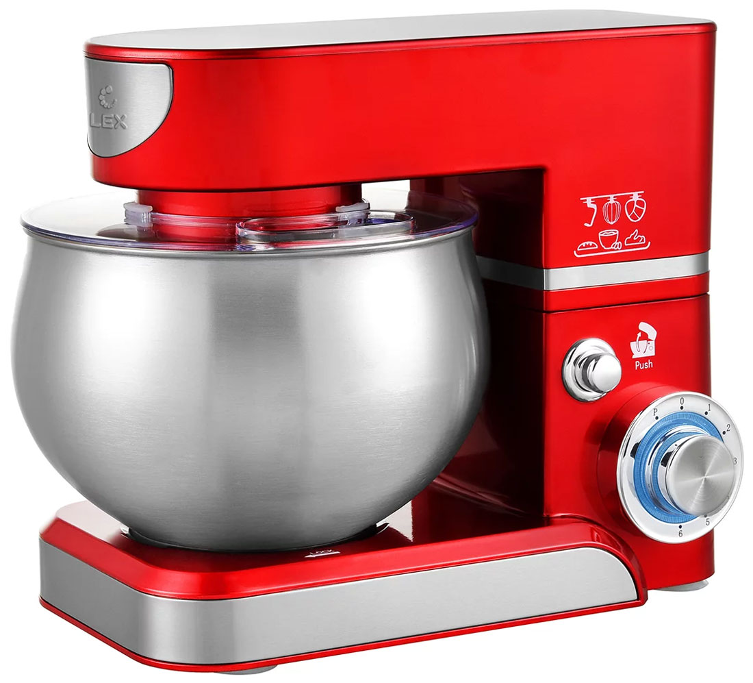 

Миксер планетарный LEX LXMX 4130 (красный)