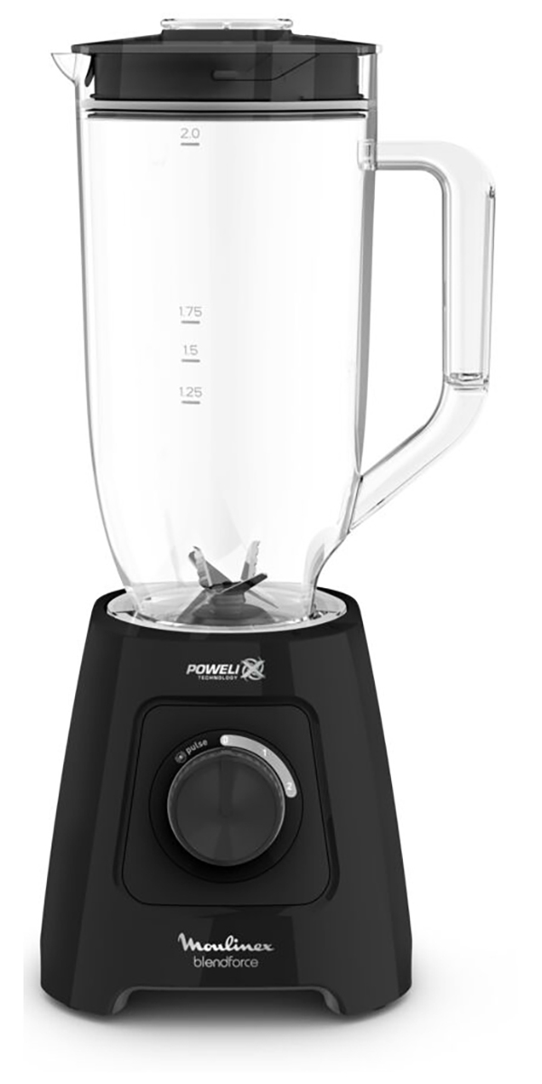 Блендер стационарный Moulinex Blendforce LM458810, черный Блендер стационарный Moulinex Blendforce LM458810, черный