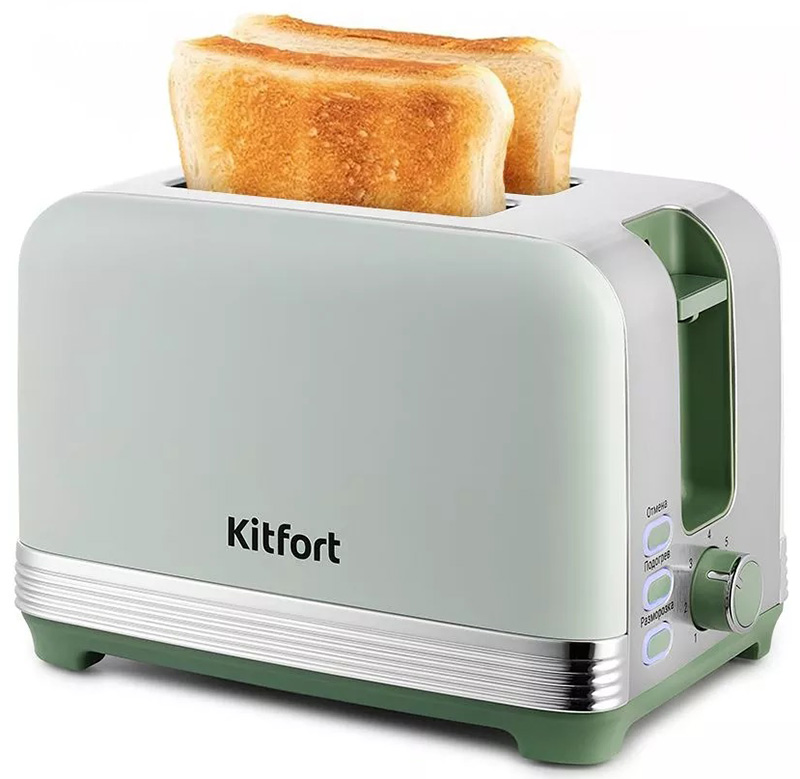 

Тостер Kitfort КТ-6070, Зеленый